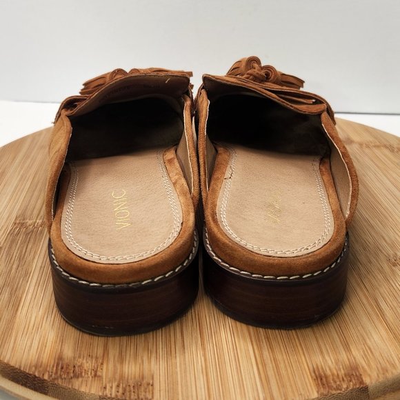 Vionic Brown Tassel Loafers - Picture 5 of 10